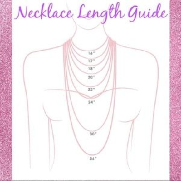 Necklace Length Guide - Picture 1 of 1